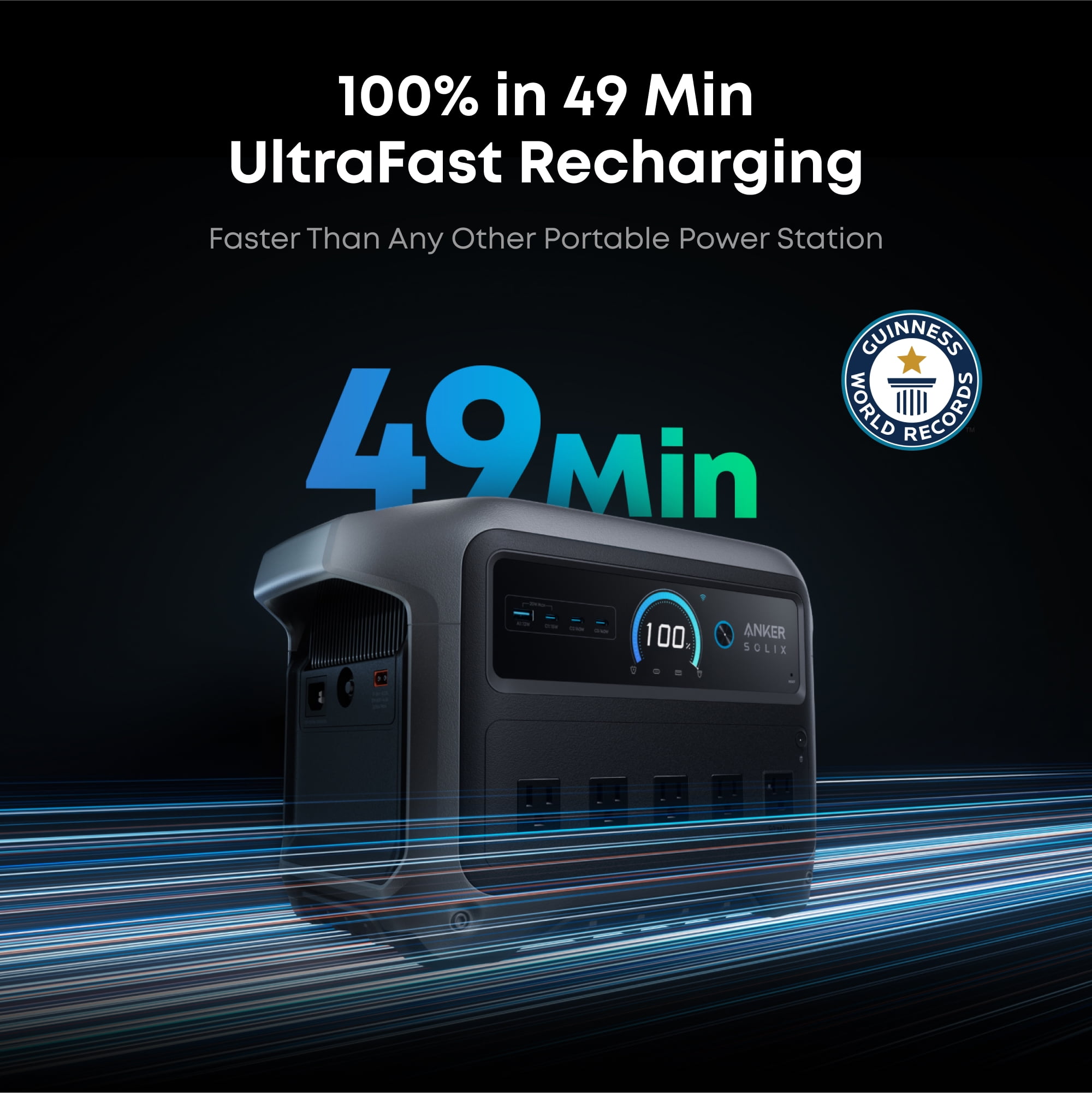 Anker SOLIX C1000 Gen2 2000W/ 1024Wh Portable Power Station