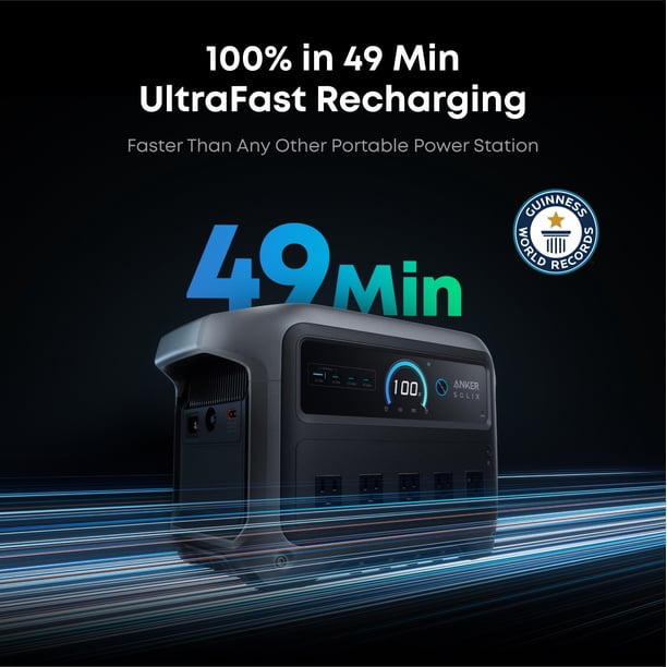Anker SOLIX C1000 Gen2 2000W/ 1024Wh Portable Power Station