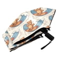 thumbnail image 6 of Bears Surfing Compact Sun Umbrella Windproof Travel Umbrellas for Rain Strong Portable UV Protection, 6 of 8