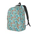 thumbnail image 1 of Disketp Sea Lighthouse Mochila de Lona Estampada, Mochila Escolar de Viaje Ligera para Estudiantes y Portátil-Medium, 1 of 5