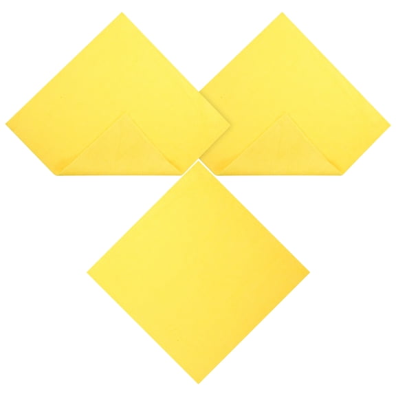 ELAYARD 3Pcs Reusable Yellow Dust Cloths for Dusting Furniture and Dish Cleaning