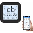 thumbnail image 1 of Controlador Termostato Tuya Smart Wifi IR Aire Acondicionado Pantalla LCD Negro, 1 of 5
