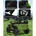 thumbnail image 7 of NEILA 2 Seater Ride On Car for Kids – 24V Battery-Powered Electric Vehicle with Dual 200W Motors, Adjustable Seats, Remote Control, Multi-Music Modes, and 4 Shock Absorbers,Green, 7 of 7