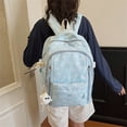 thumbnail image 2 of FYDUU Bow Backpack for Girls School Bag 3 Piece Backpack Set Bookbags with Lunch Box Pencil Case for Everyday Back to School Supplies, 2 of 5