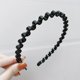 thumbnail image 4 of Diademas para mujer. Diademas antideslizantes para el pelo de mujer. Diademas con peine para niñas. Diadema ondulada con dientes para pelo grueso y fino, 4 of 5