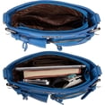 thumbnail image 5 of XINQIHANG Sac à Bandoulière en Cuir Genuien Petit Sac à Main Mini Messager avec Sangle Réglable, 5 of 5