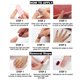 thumbnail image 3 of Prensa en uñas Uñas de punta francesa Puntas de uñas ovaladas Uñas postizas brillantes Uñas postizas con diseño Uñas acrílicas de cobertura completa, 3 of 5