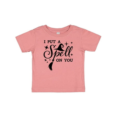 

Inktastic I Put a Spell on You- Halloween magic Gift Baby Boy or Baby Girl T-Shirt
