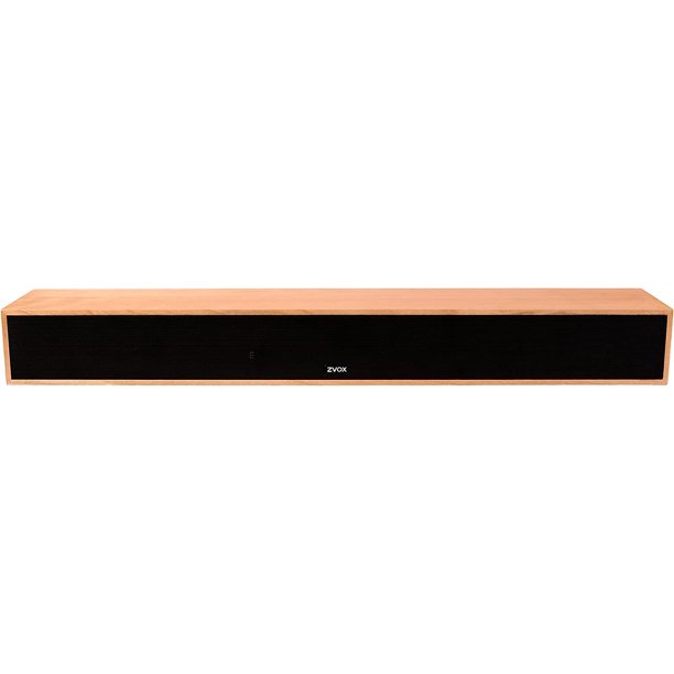ZVOX AV357 24" Dialogue Clarifying TV Speaker Soundbar, Cherry