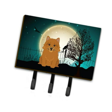 

Halloween Scary Norwich Terrier Leash or Key Holder