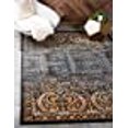 thumbnail image 3 of Unique Loom 3134933 10 x 13 ft. Imperial Anatolla Rectangular Rug, Black, 3 of 10