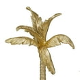 thumbnail image 4 of 12" x 27" Gold Polystone Palm Tree Sculpture, by DecMode, 4 of 8
