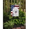 thumbnail image 2 of Carolines Treasures SC9023GF USA American Flag with American Eskimo Flag, Small, Multicolor, 2 of 2