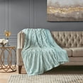 thumbnail image 2 of Gracie Mills Shawn Faux faux to Mink Oversized Throw 3649 Reversible Soft Blanket, 2 of 4