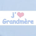 thumbnail image 2 of CafePress - I Heart Grandmother French Infant Bodysuit - Baby Light Bodysuit, Size Newborn - 24 Months, 2 of 4