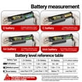 thumbnail image 2 of CSYANXING Battery Tester Home Use Digital Display Check Rechargeable Batteries Voltage Capacity Monitor Quick Test, 2 of 10