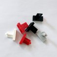 thumbnail image 1 of 20pcs MOC Parts 3829 73081 Steering Stand 1x2 con volante nero compatibile mattoni fai da te blocchi di costruzione particella g 73081-Mixed -20pcs, 1 of 5