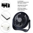 thumbnail image 3 of Summer Desk Fan, Small Desk Fan Mini 2000mah  for Office, 3 of 8