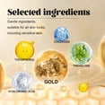 thumbnail image 4 of 2pcs 24K Gold Anti-Wrinkle Eye Mask, Moisturizing And Improving Eye Lines Brightening And Moisturizing Eye Skin Eye Care, 4 of 5