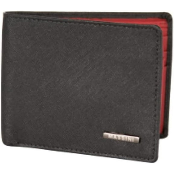 Wallet for Men, Men's Wallets with 9 Card Slots Design, Two Large Slot for Money, Bifold RFID Blocking Card Holder Genuine Leather Wallet Gifts for Men with 1 Clear ID Window | 2 Hidden Slots for Mone