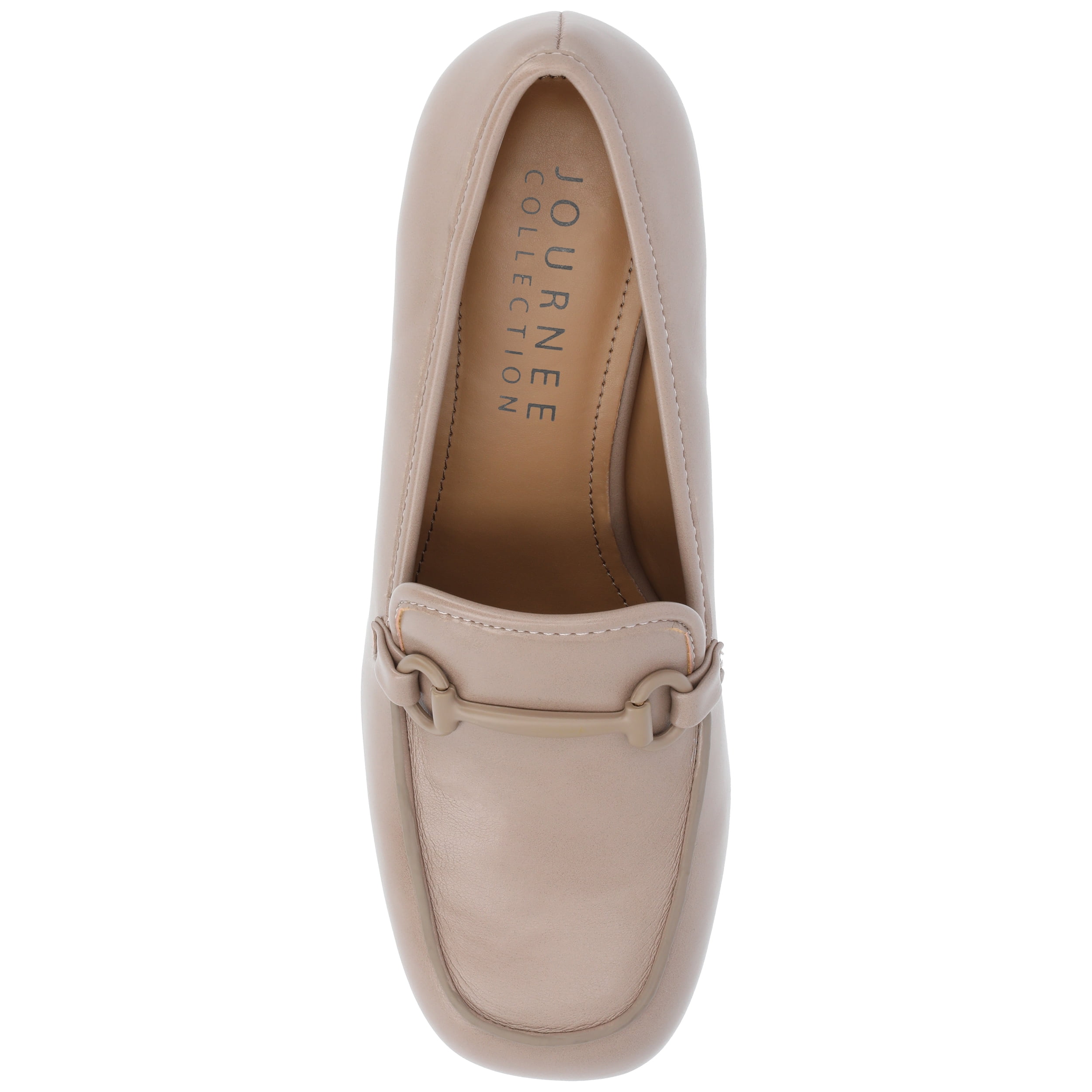 Journee Womens Nysaa Low Heel Square Toe Pumps