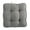 Gray, variant on Thick Plush Seat Cushion 18x18x4 Inch Tufted Office Chair Pad Non-Slip Floor Pillow for Home Red Blue Gray