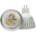 thumbnail image 3 of Bombilla LED MR16 Bombilla LED MR16 de 3 W, blanco cálido, GU53, bombilla LED MR16 de 12 V, 3 W, foco LED, adecuada para iluminación empotrada de paisaje, equivalente a halógeno de 20 W, 10 paquetes, 3 of 5