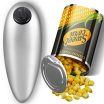 Electric Can Opener Automatic Opens Most of Cans Smooth Edge for Kitchen Gadget,Arthritis and Seniors