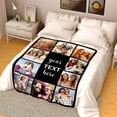 thumbnail image 6 of Photo Blanket Customized Customized Blanket Gifts for Best Friend Sister Family Dad Mom Daughter Son (7 Size), 6 of 6