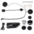 thumbnail image 4 of Motorcycle Headset, Motorcycle Helmet  Headset Ultrathin Noise Reduction Big Button  for  Riding, 4 of 7