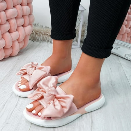 

Tangnade Slippers for Women on Sale Fashion Casual Shoes Breathable Outdoor Pure Color Slippers