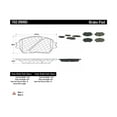 thumbnail image 2 of Centric Parts 102.09060 102 Series Semi Metallic Standard Brake Pad, 2 of 4