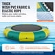 thumbnail image 3 of VEVOR - Trampolín acuático inflable de 12 pies para uso recreativo, plataforma de natación portátil con escalera de 3 escalones y bomba de aire electrica, 3 of 9