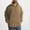 Khaki, variant on lkfuzj Men's Quarter Zip Pullover Fashion Polar Fleece Sweatshirts with Pockets Casual Outdoor Running Workout Athletic Pullover Tops - Black