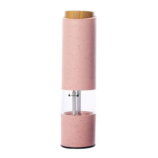 Automatic Pepper Grinder Mill with Adjustable Grind Settings and Refillable Container for Mothers Day Gift