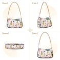 thumbnail image 7 of FORMRS Womens Shoulder Bag with Chain Strap Clutch Purse Cute Tote Handbag, Flamingo Pattern, 7 of 7