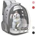 thumbnail image 7 of FASTBIRD Cat Carrier Backpack, Space Capsule Pet Bag Hiking Backpack, Pets and Small Dogs, Airline-Approved For Travel, Hiking, Walking & Outdoor Use, Gray, 7 of 7