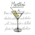 thumbnail image 2 of McCavitt, Naomi 20x20 White Modern Wood Framed Museum Art Print Titled - Classic Cocktails Collection E, 2 of 4