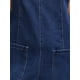thumbnail image 5 of Mono de mezclilla sin mangas para mujer INSPIRE CHIC, pantalones cortos casuales sueltos con bolsillos, 2XL, azul oscuro, 5 of 5