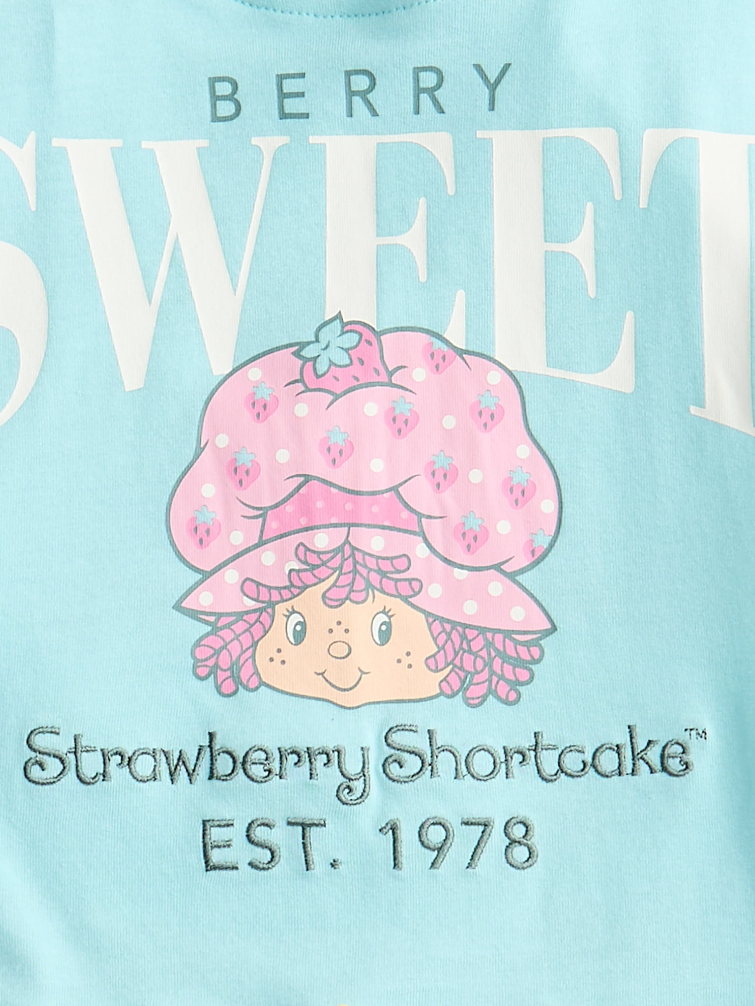Strawberry Shortcake Toddler Girls Graphic Tee and Tutu Skirt Set, 2 Piece, Sizes 12M-5T