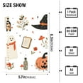 thumbnail image 2 of FORMRS 1-Subject Spiral Notebook 8" x 5" College Ruled 60 Refillable Sheet A5 Hard Cover, 2 Pack, White Halloween Ghosts, 2 of 7