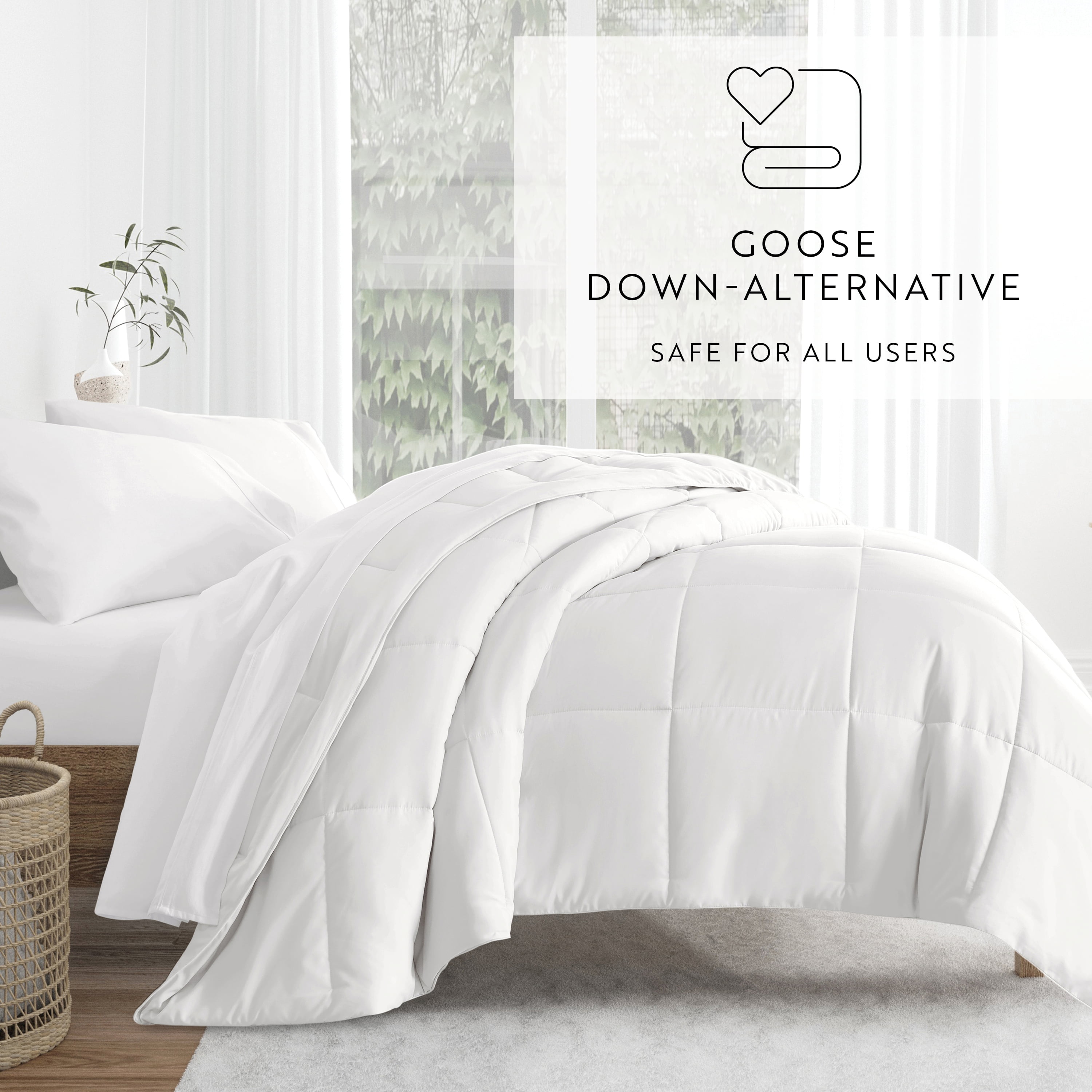 Duvet Insert All Season Down Alternative Comforter, Twin/Twin XL