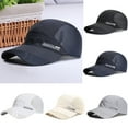 thumbnail image 1 of D-GROEE Lightweight Mesh Outdoor Baseball Hat Sun Protection Sport Hats for Men, 1 of 7