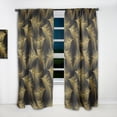 thumbnail image 2 of Designart 'Bird Feathers XXIII' Modern & Contemporary Curtain Panel, 2 of 5