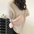 thumbnail image 5 of Bolso bandolera para mujer de PU con cartera, moderno, 5 of 5