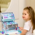 thumbnail image 3 of Set de belleza Townley Girl Disney Frozen con funda de tren para niñas, 3 of 9