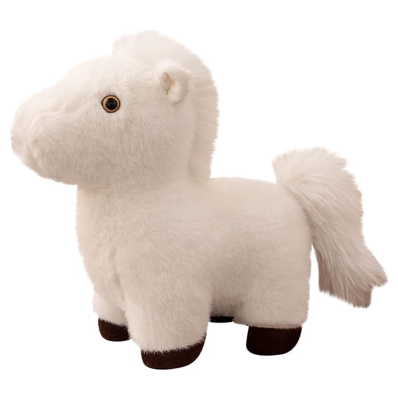 The Year of The Horse Plush Toy Doll 12 Inch, Soft Stuffed Animal for Chinese New Year 2026 Gift, Cute and Gentle Simulation Plushie for Kids Birthday