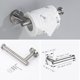 thumbnail image 4 of RV Juego de accesorios de baño de 4 piezas, barra de toalla de acero inoxidable SUS304, soporte para papel higiénico y 2 ganchos para bata, accesorios de baño montados en la pared, acero inoxidable cepillado Sailing Electrónica, 4 of 5