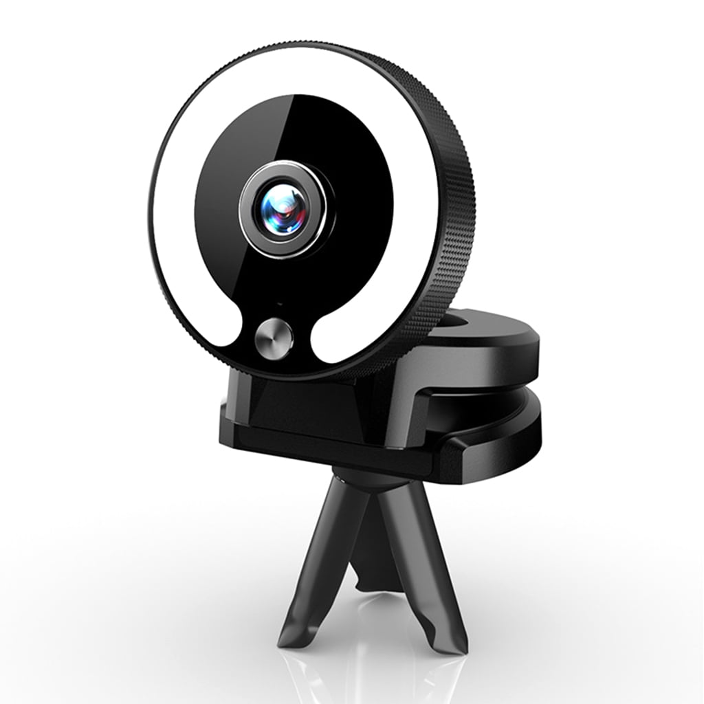 Webcam Full High Definition 2K 4K 1080P Web Camera for w/ Built-in Mic Drive for Computer Video Live Broadcast Teac