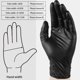 thumbnail image 4 of Productos Para El Hogar 100Pcs Guantes De Nitrilo Profesionales Guantes De Vinilo Multiusos Guantes De Trabajo De Seguridad Guantes De Nitrilo Para Jardinería Sin Polvo De Látex Para El Hogar Cocina U Muyoka Hogar, 4 of 6
